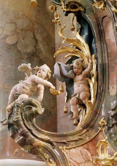 Cherubs by Joseph Anton Feuchtmayer